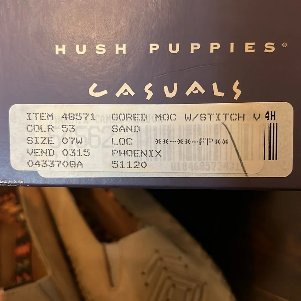 Hush Puppies loafer NIB 7
